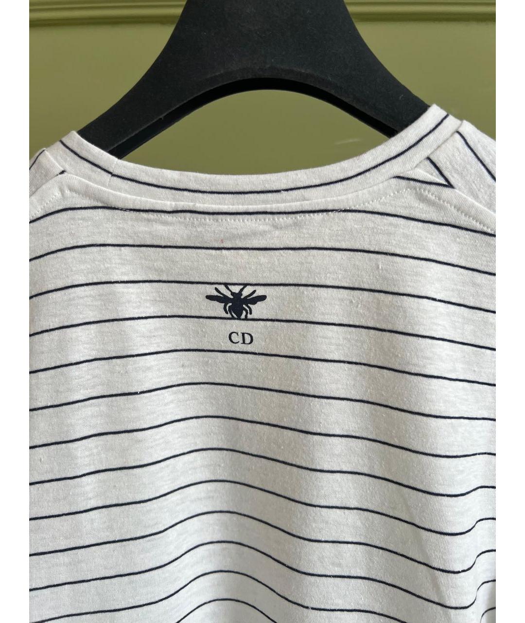 CHRISTIAN DIOR Бежевая футболка, фото 2