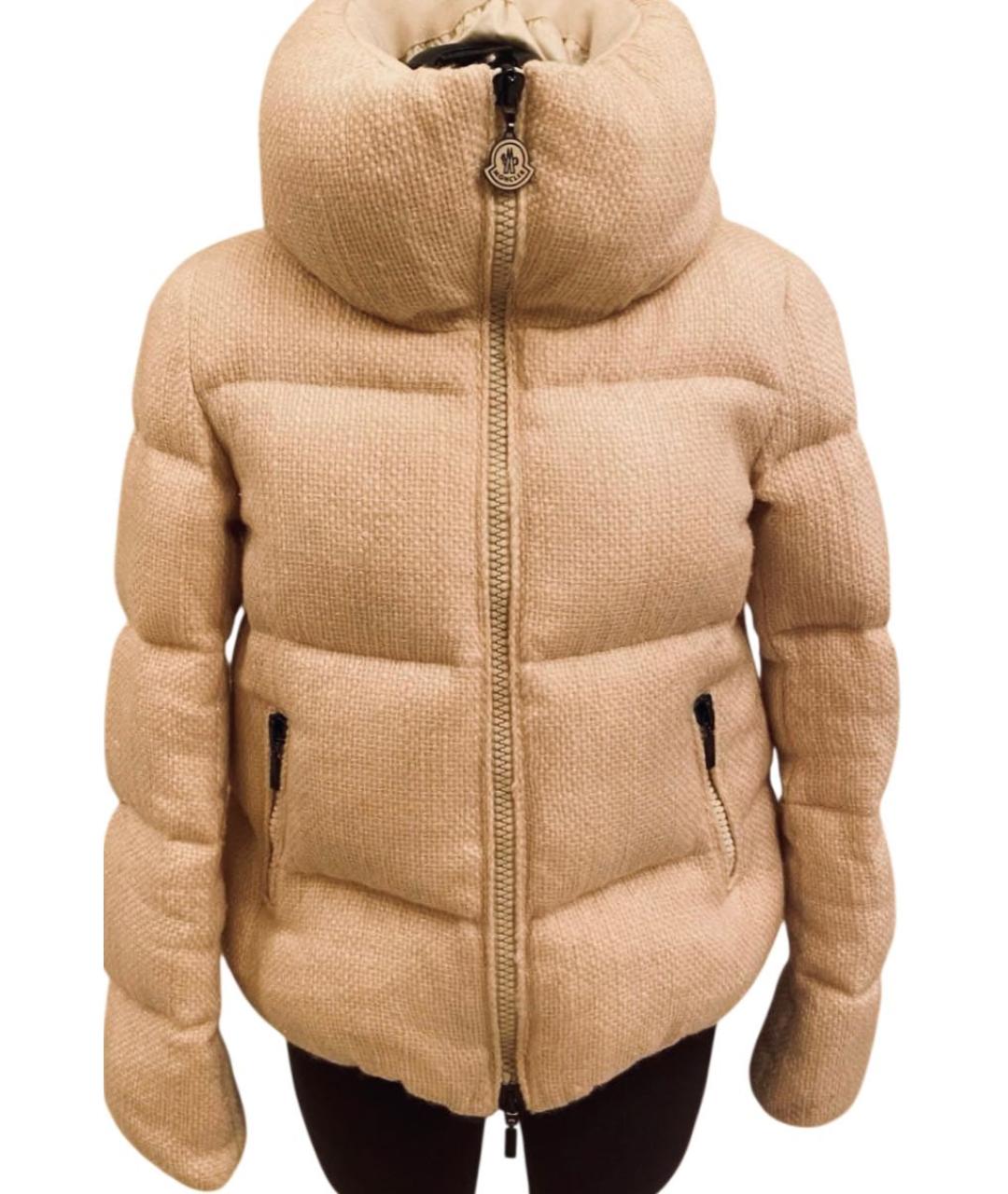 MONCLER Белый пуховик, фото 7