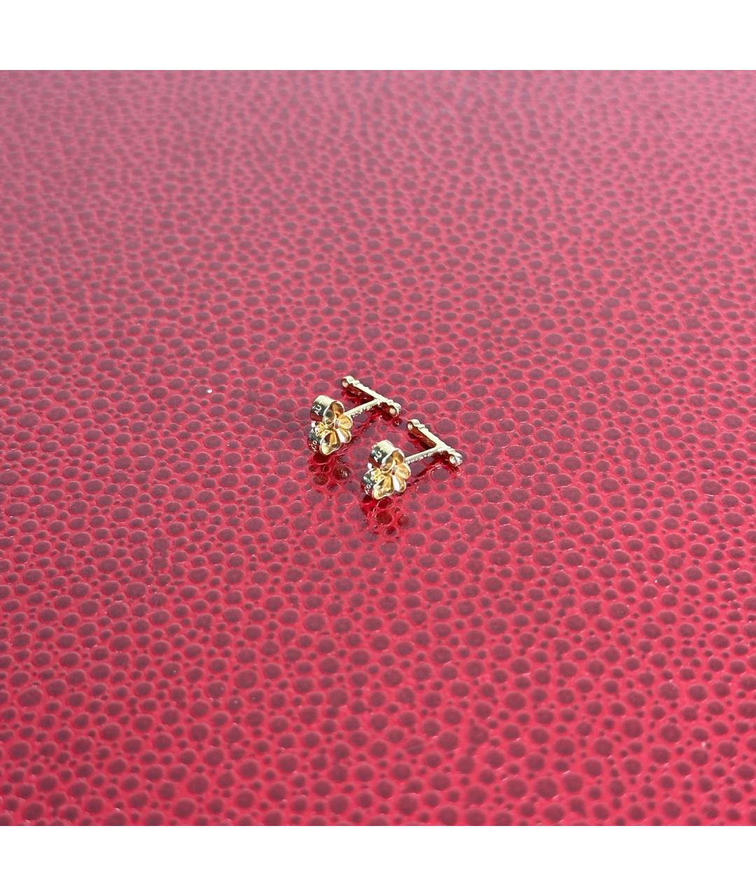 TIFFANY&CO Золотые серьги из желтого золота, фото 4