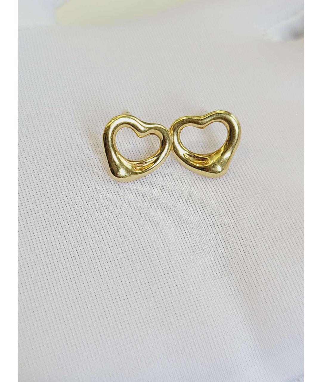 TIFFANY&CO Золотые серьги из желтого золота, фото 2