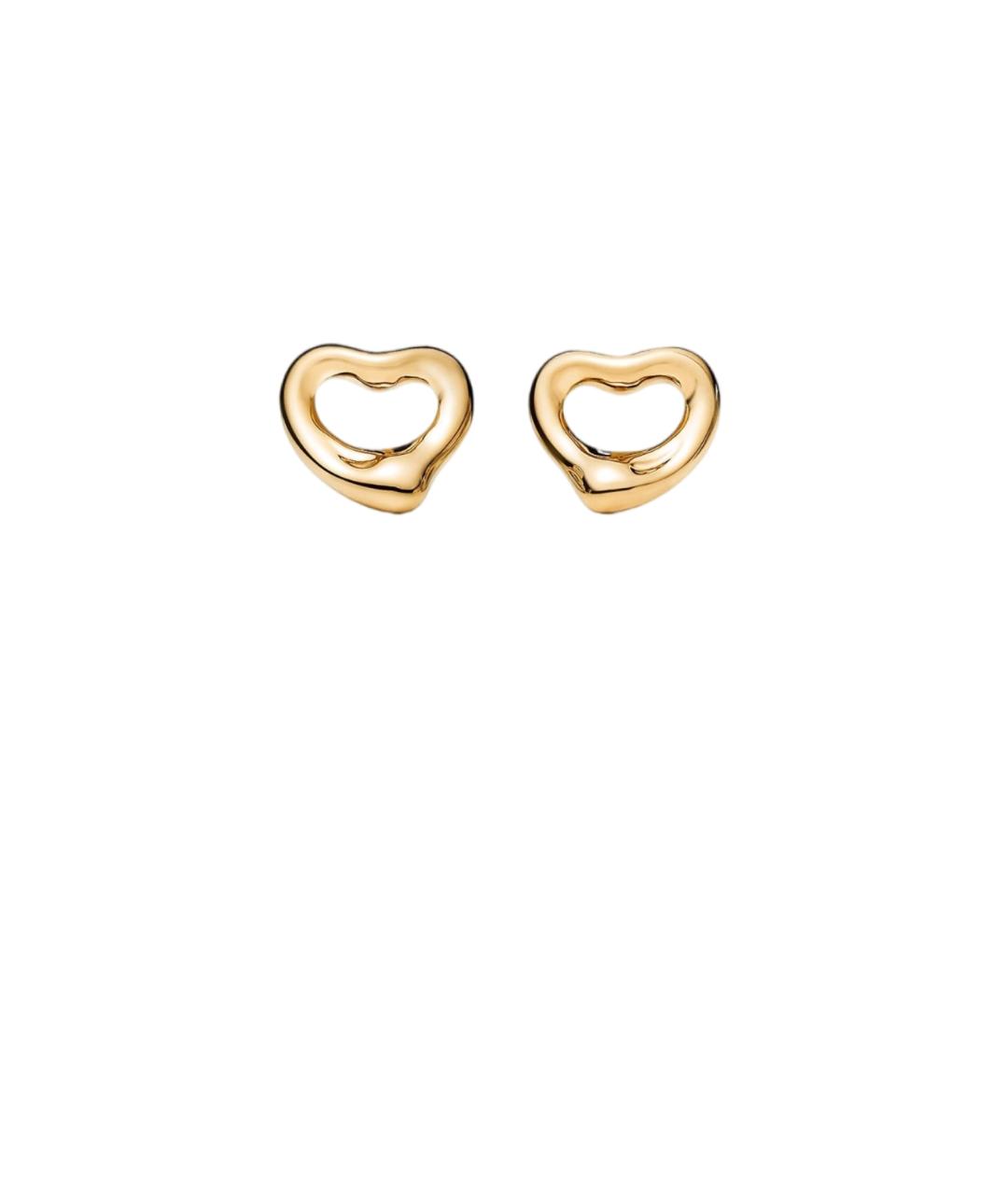 TIFFANY&CO Золотые серьги из желтого золота, фото 3