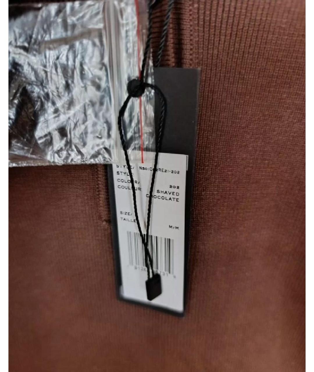 MARC JACOBS Коричневое хлопковое повседневное платье, фото 3