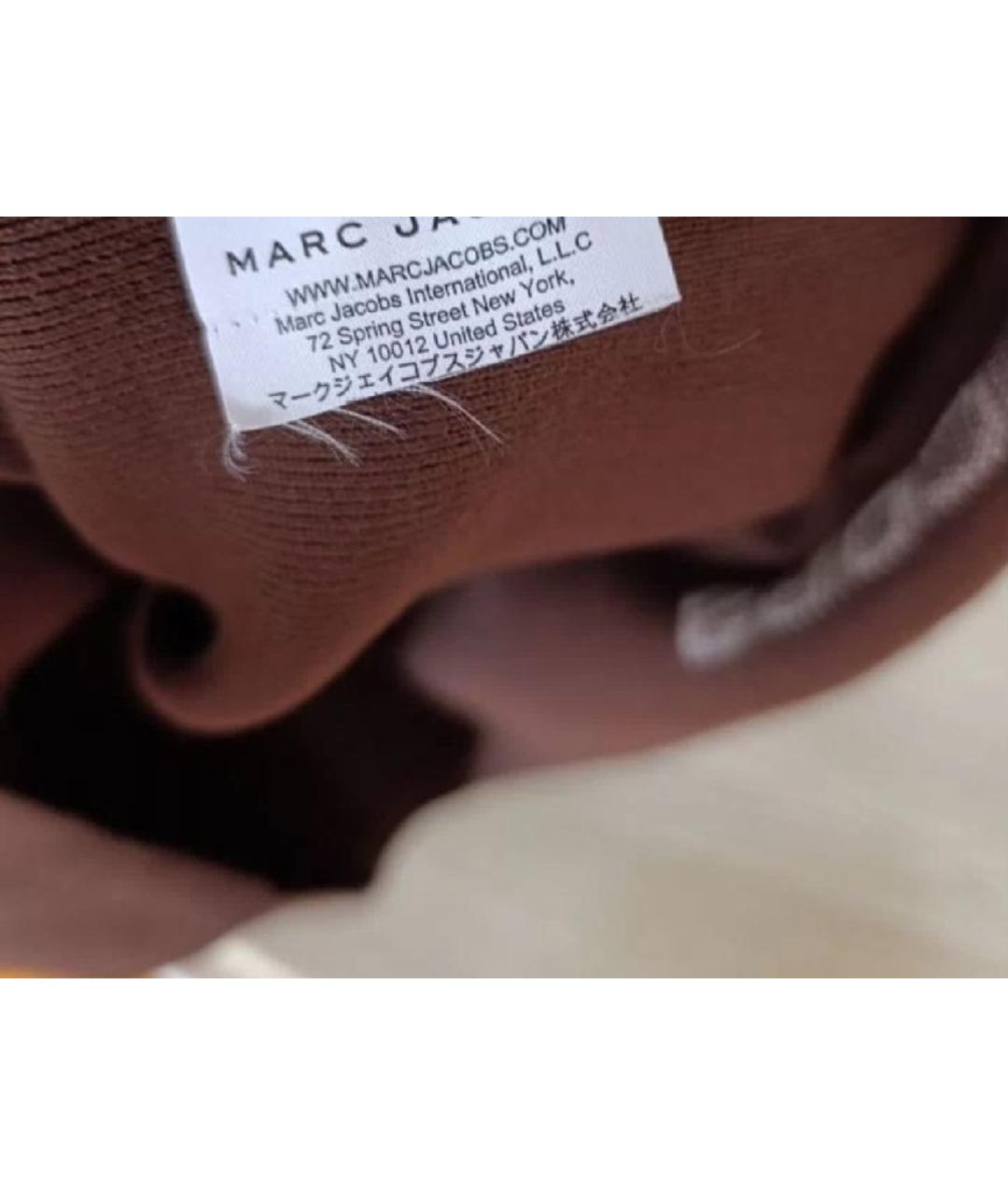 MARC JACOBS Коричневое хлопковое повседневное платье, фото 5