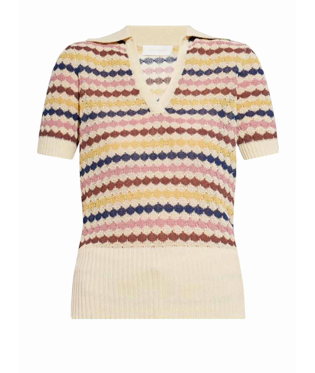 ZIMMERMANN Мульти хлопковая футболка, фото 1