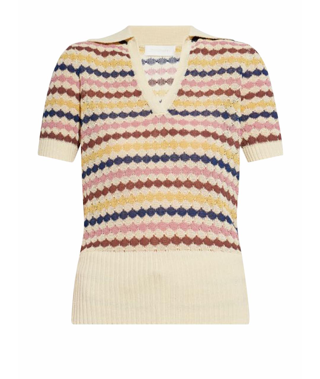 ZIMMERMANN Мульти хлопковая футболка, фото 1