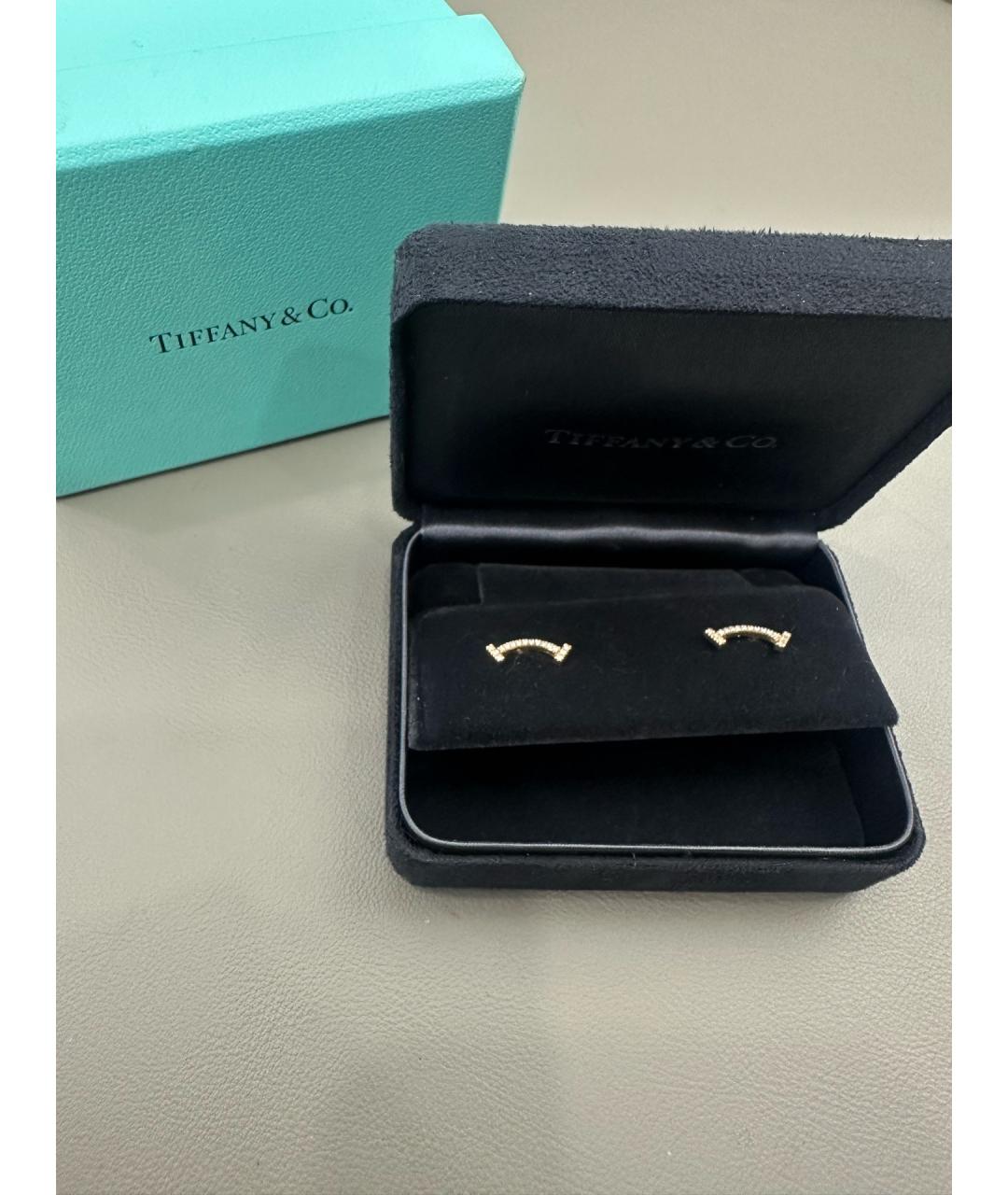TIFFANY&CO Золотые серьги из розового золота, фото 3