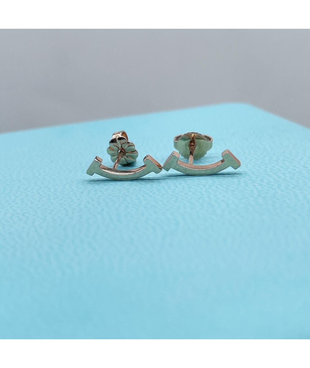 TIFFANY&CO Золотые серьги из розового золота, фото 2