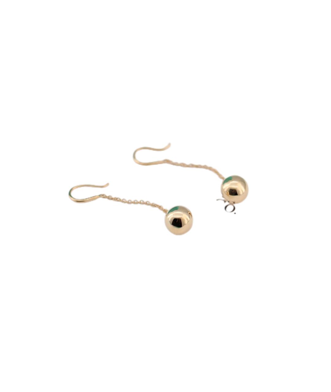 TIFFANY&CO Золотые серьги из желтого золота, фото 3