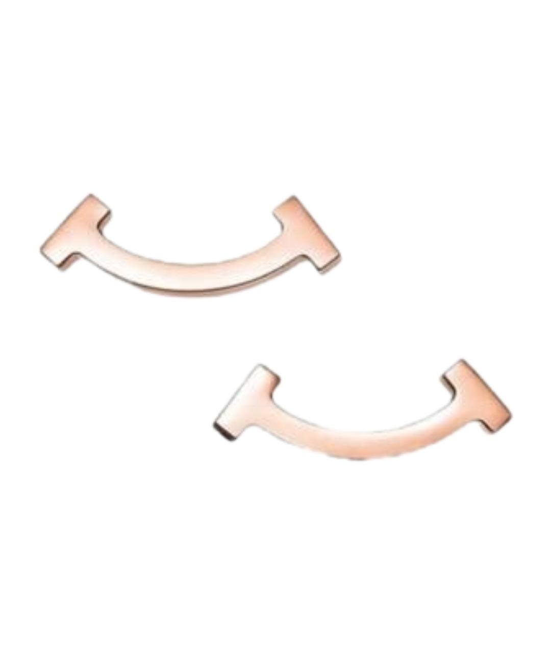 TIFFANY&CO Золотые серьги из розового золота, фото 1