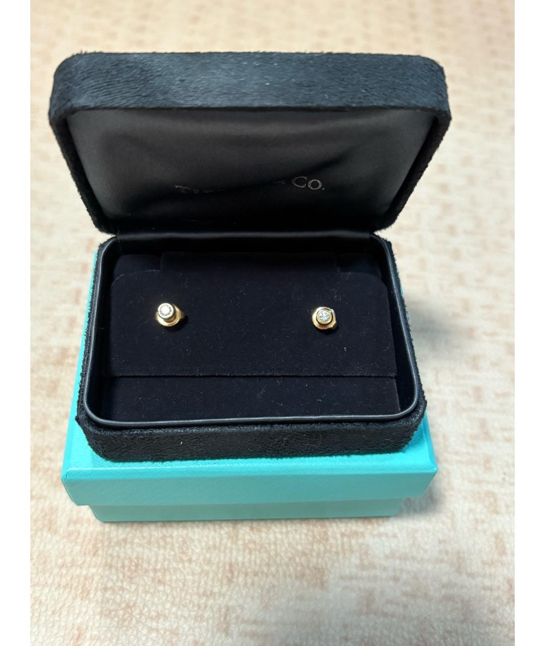 TIFFANY&CO Золотые серьги из розового золота, фото 2