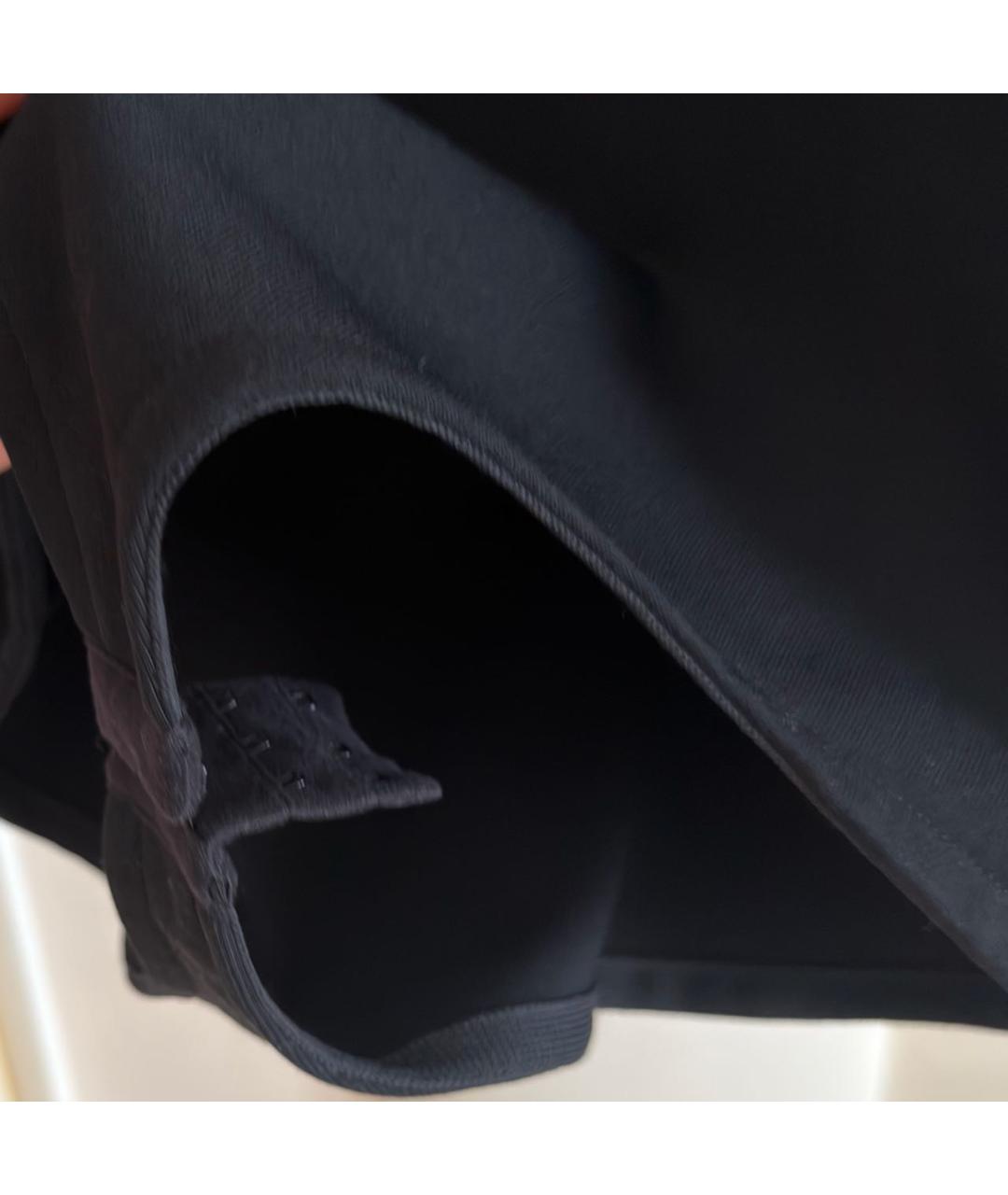 PRADA Черный хлопко-эластановый корсет, фото 6