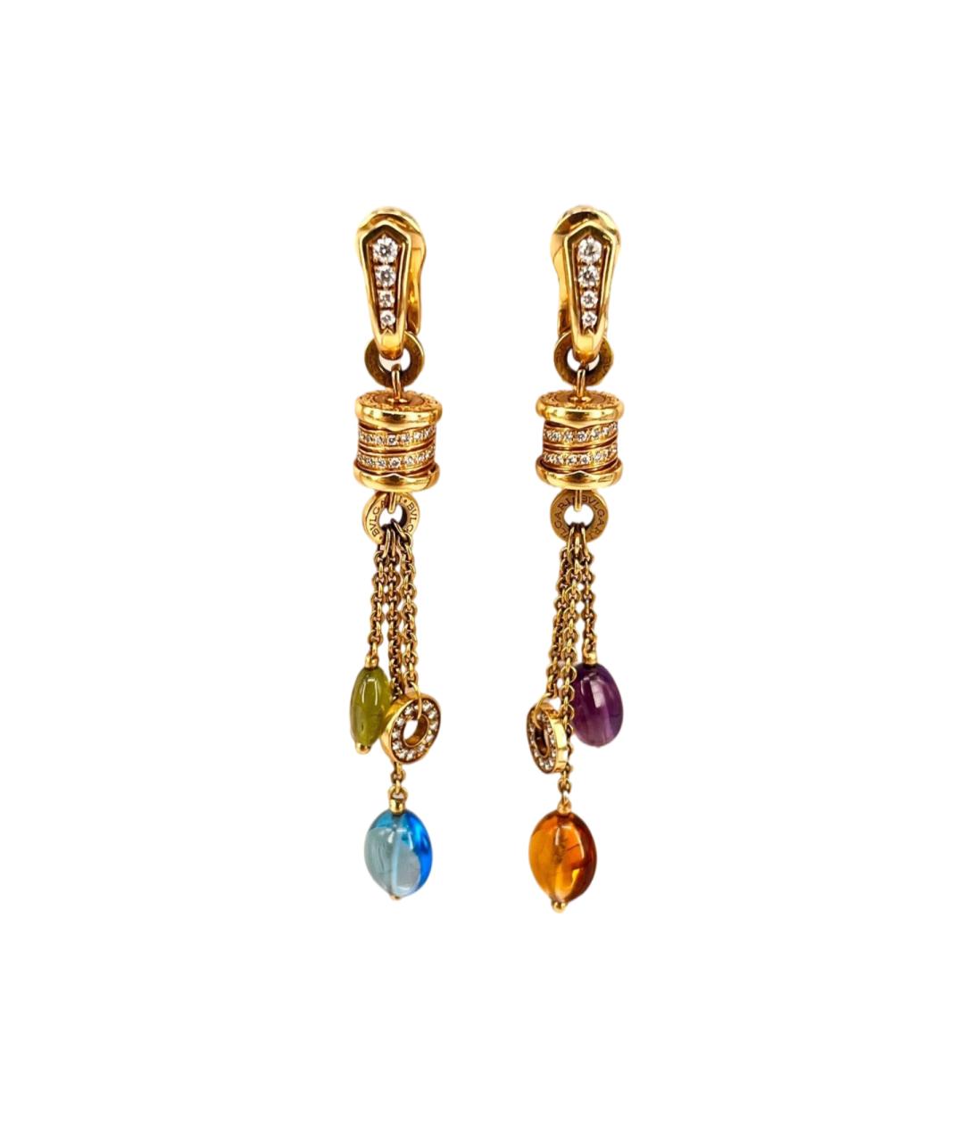 BVLGARI Золотые серьги из желтого золота, фото 1