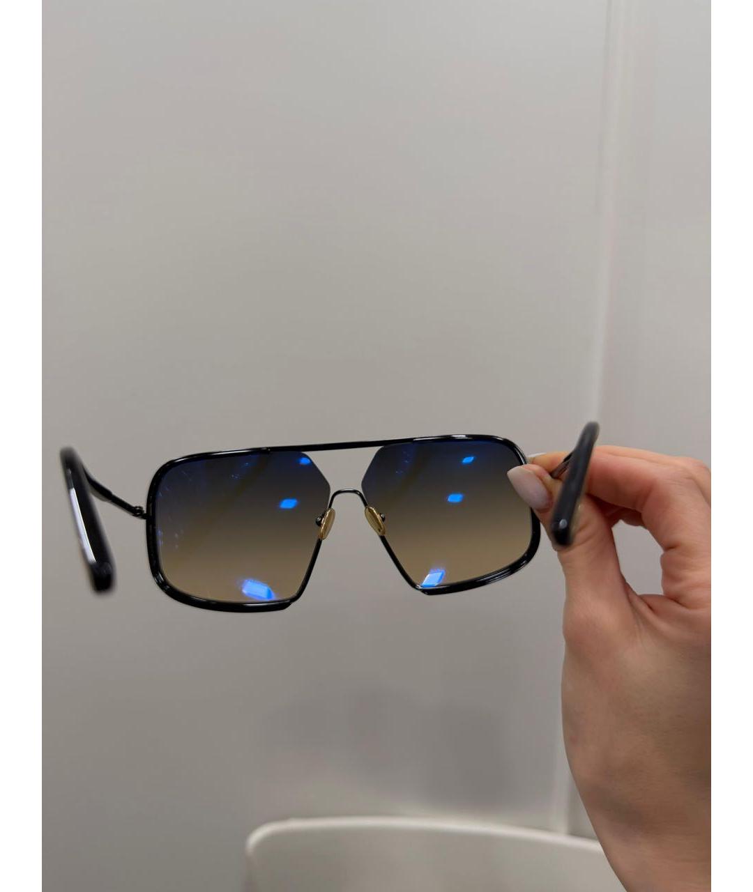 TOM FORD Черные пластиковые солнцезащитные очки, фото 3