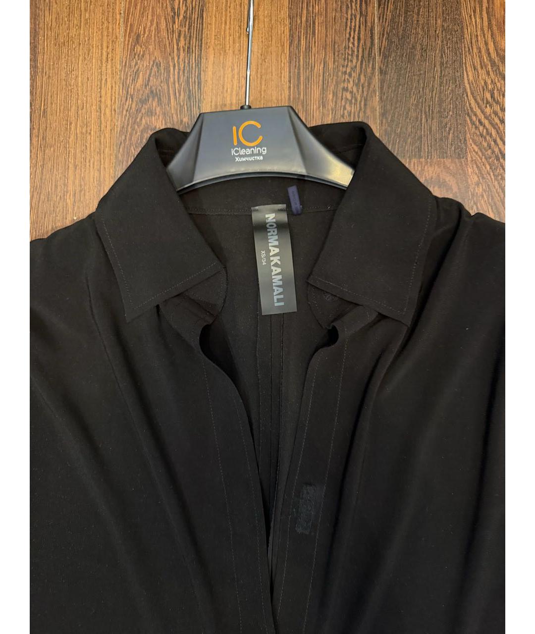 NORMA KAMALI Черный комбинезон, фото 3