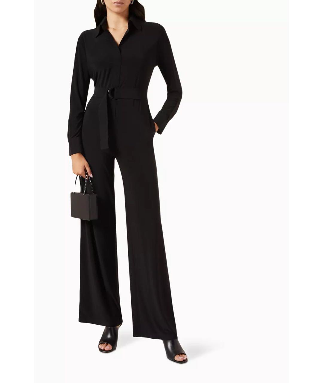NORMA KAMALI Черный комбинезон, фото 2