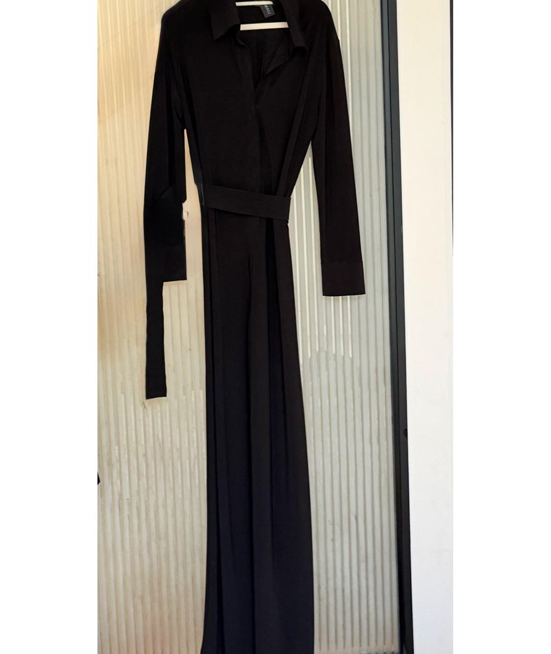 NORMA KAMALI Черный комбинезон, фото 5