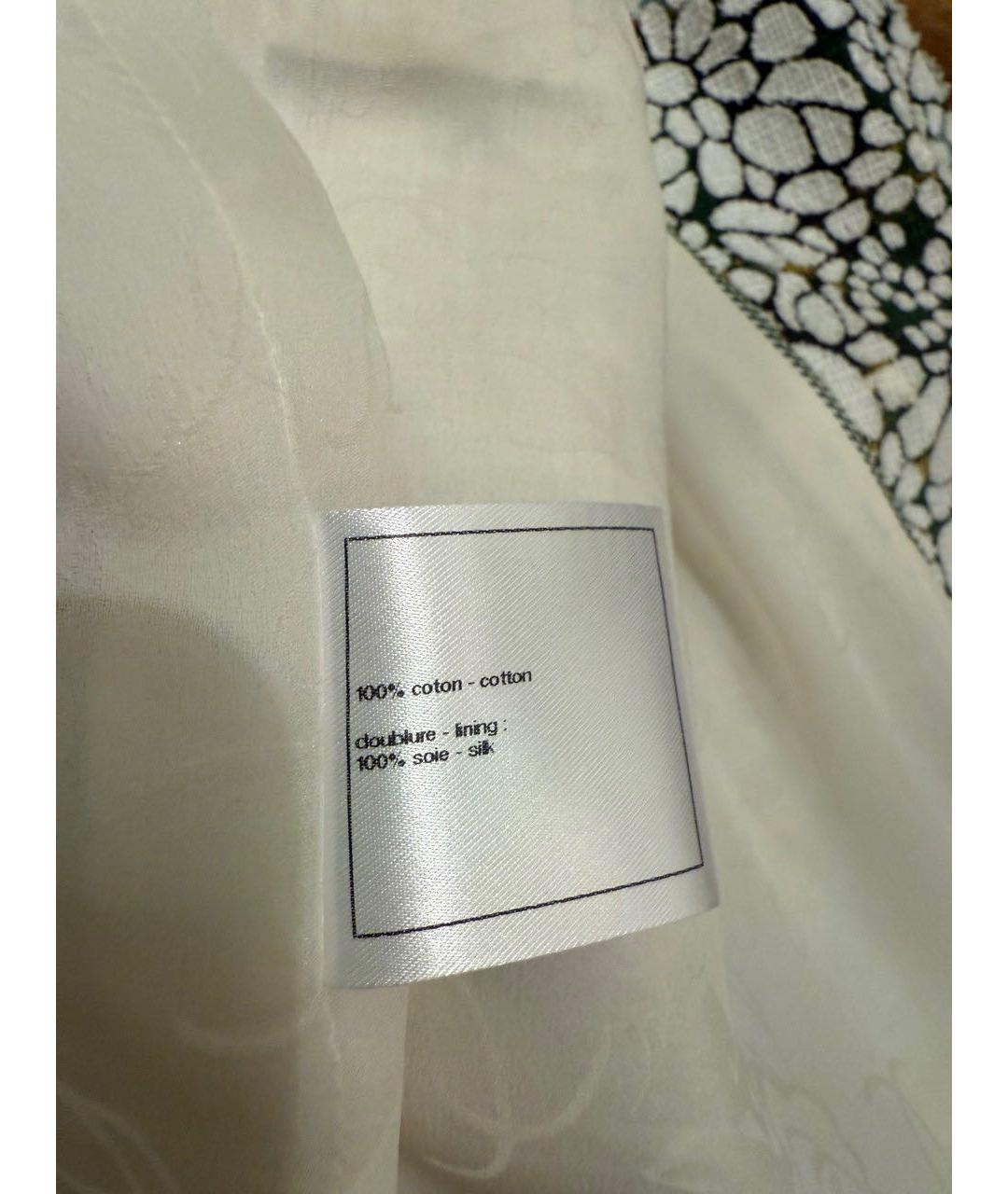 CHANEL Мульти хлопковый жакет/пиджак, фото 7