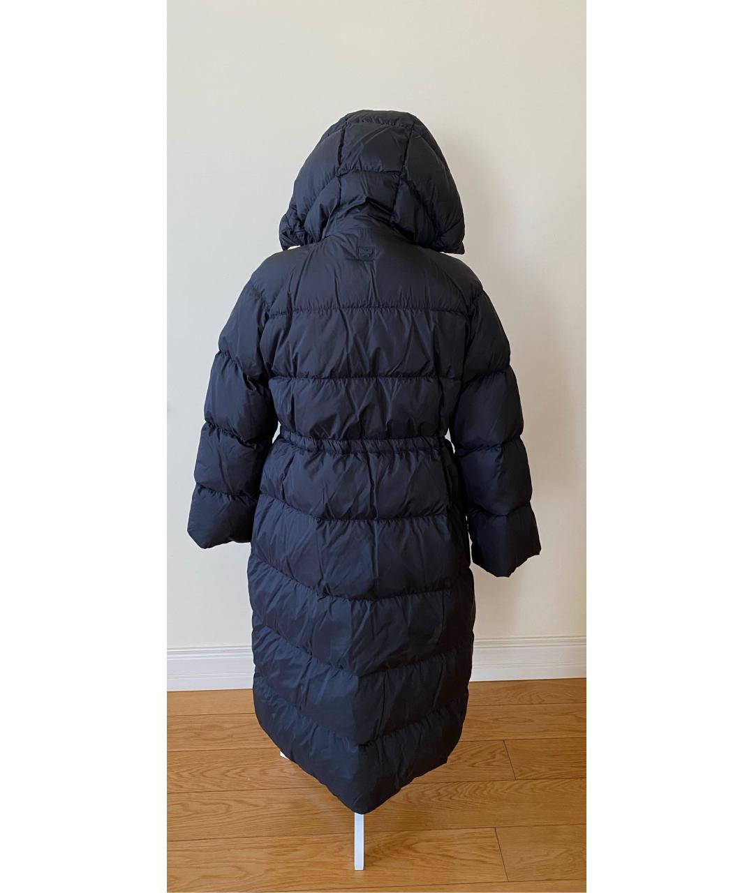 WEEKEND MAX MARA Черный полиэстеровый пуховик, фото 2