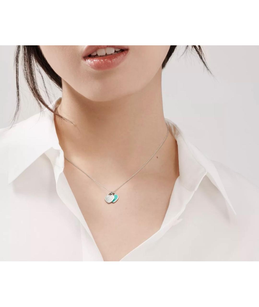 TIFFANY&CO Серебряная серебряная подвеска, фото 4