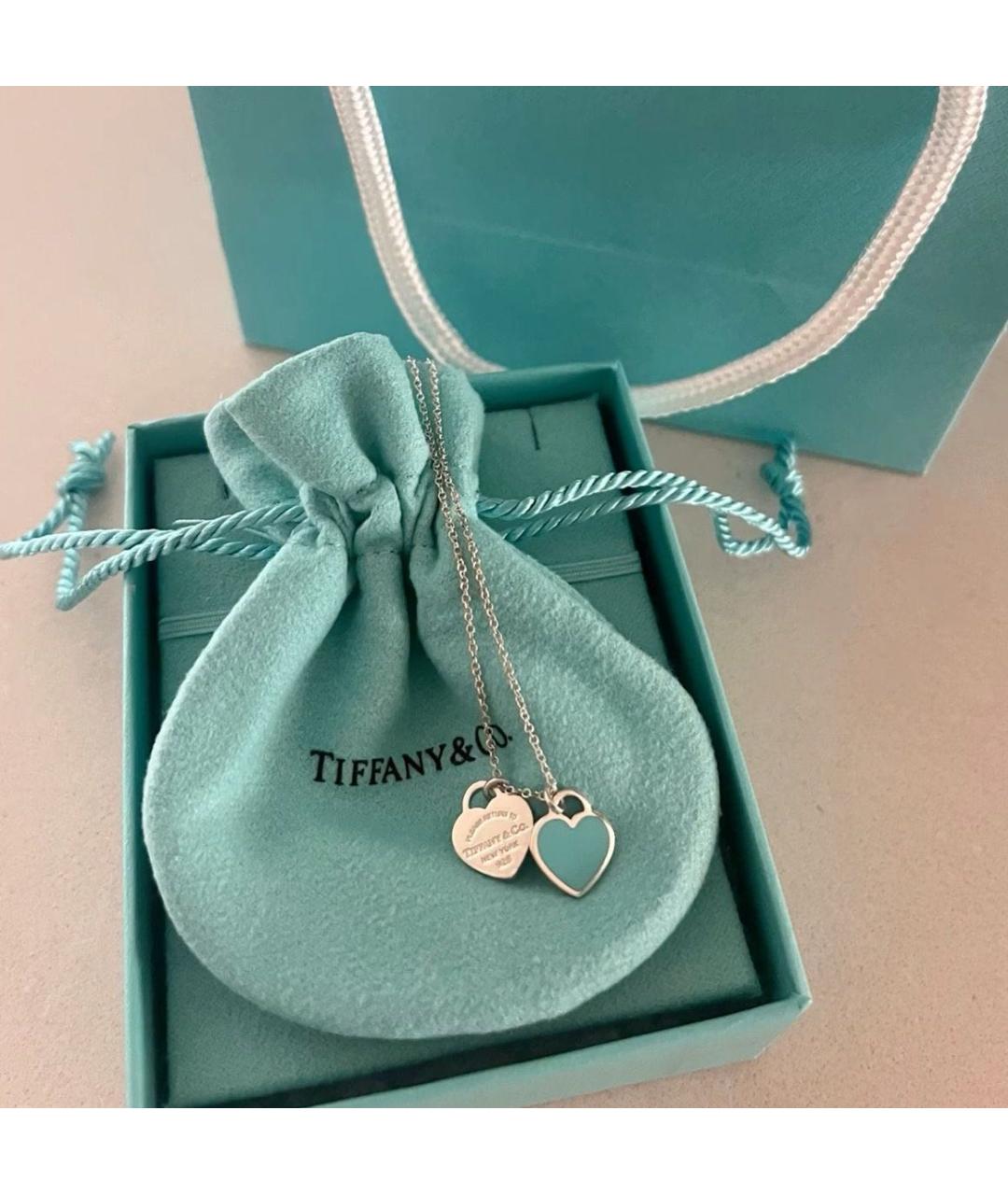 TIFFANY&CO Серебряная серебряная подвеска, фото 3