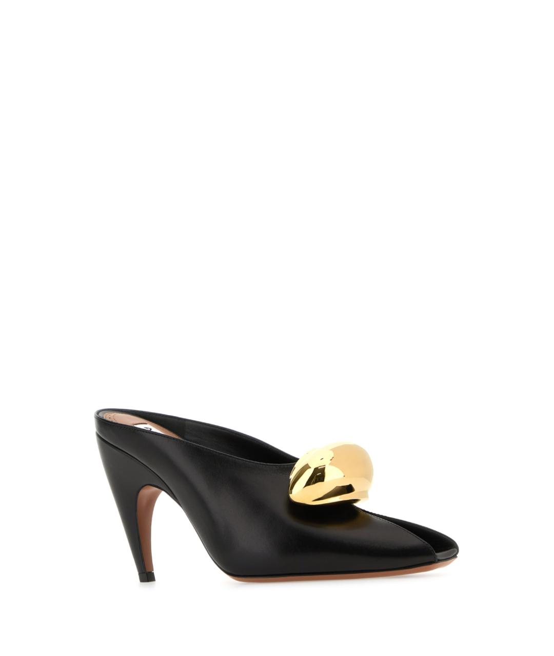 ALAIA Черные кожаные туфли, фото 2