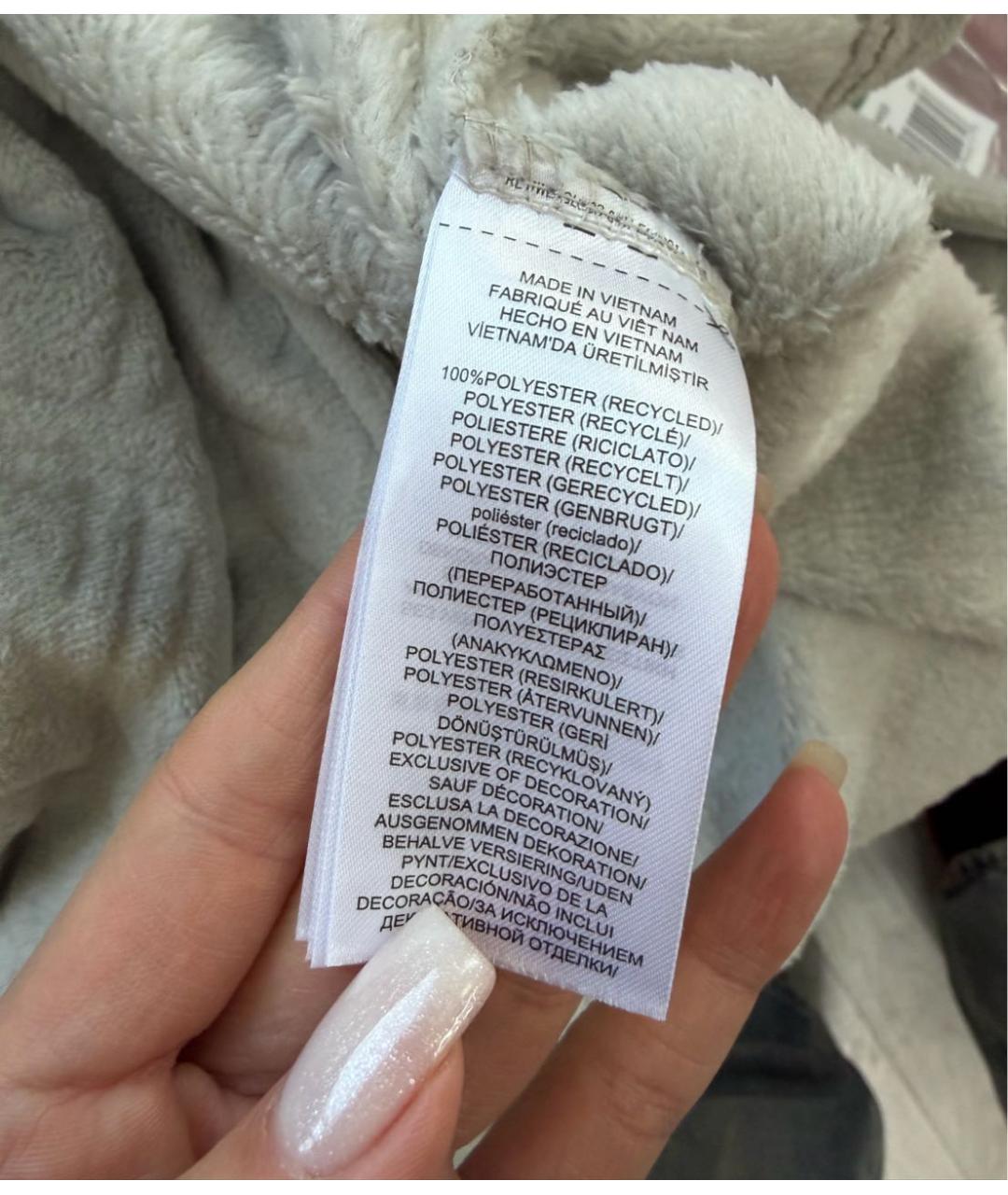 RALPH LAUREN Серый халаты, фото 6