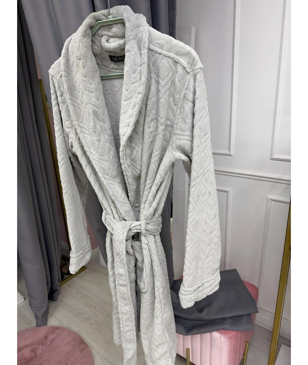 RALPH LAUREN Серый халаты, фото 3