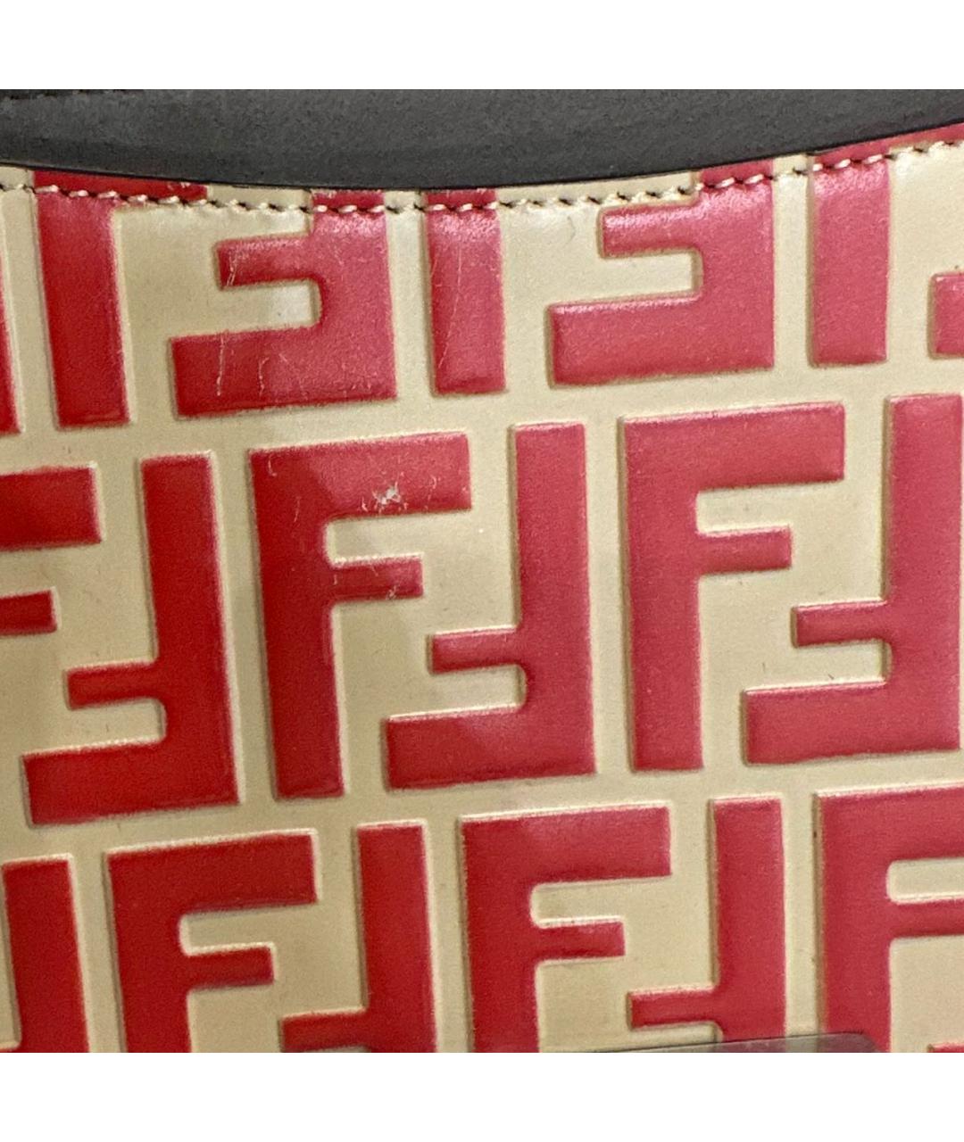 FENDI Мульти кожаная сумка с короткими ручками, фото 8