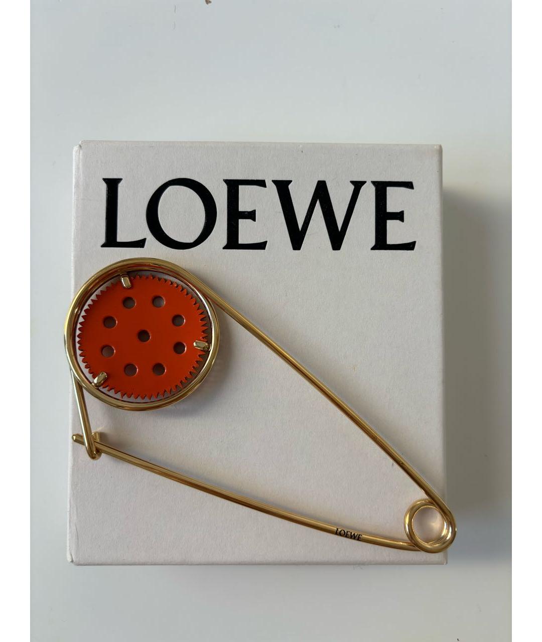LOEWE Золотая позолоченная булавка / брошь, фото 6