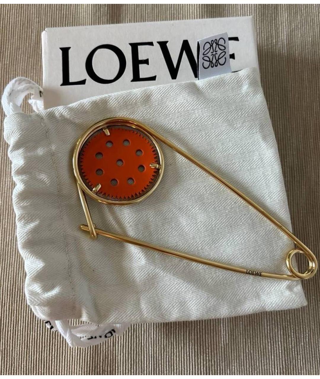 LOEWE Золотая позолоченная булавка / брошь, фото 3
