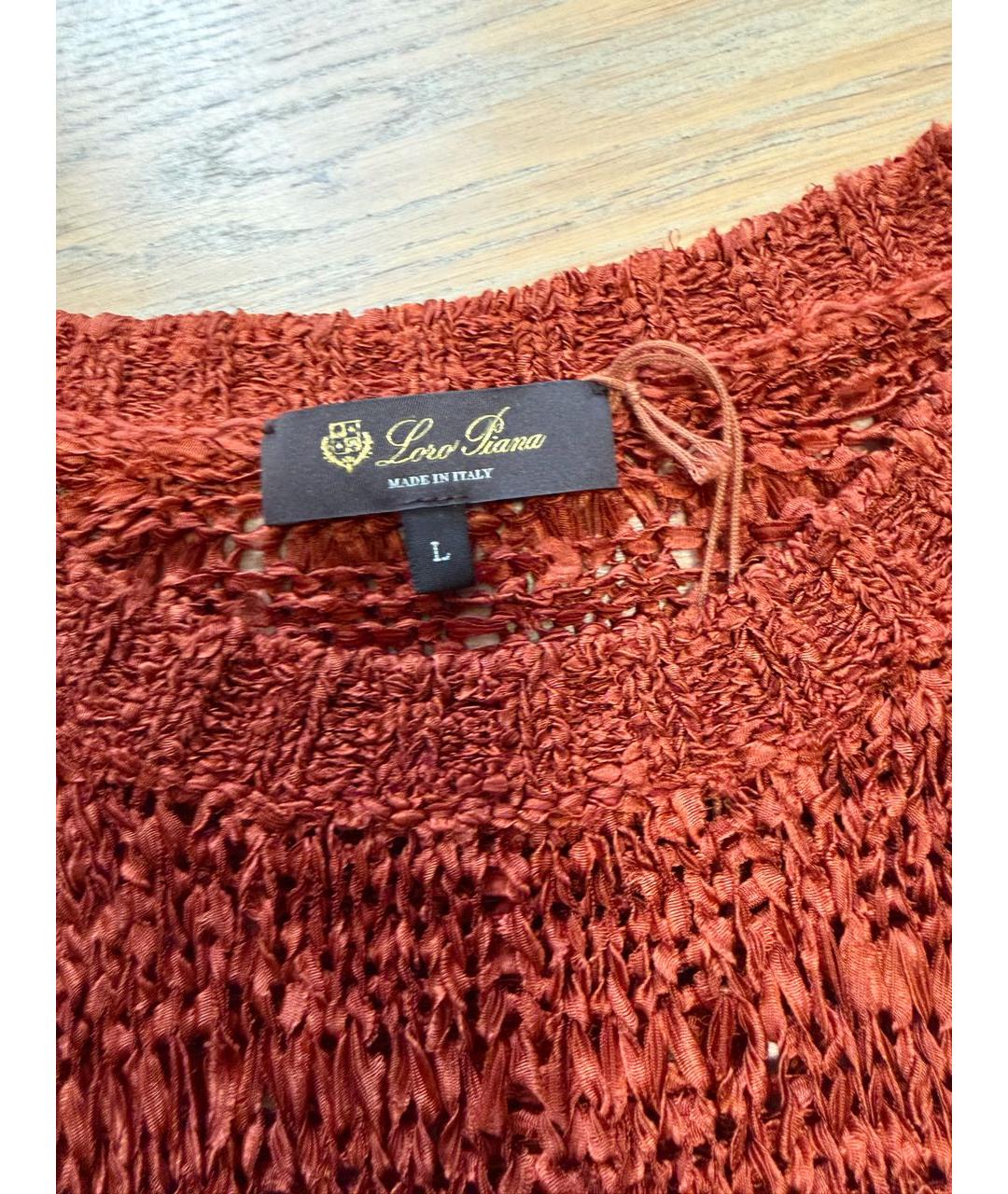 LORO PIANA Шелковая блузы, фото 2