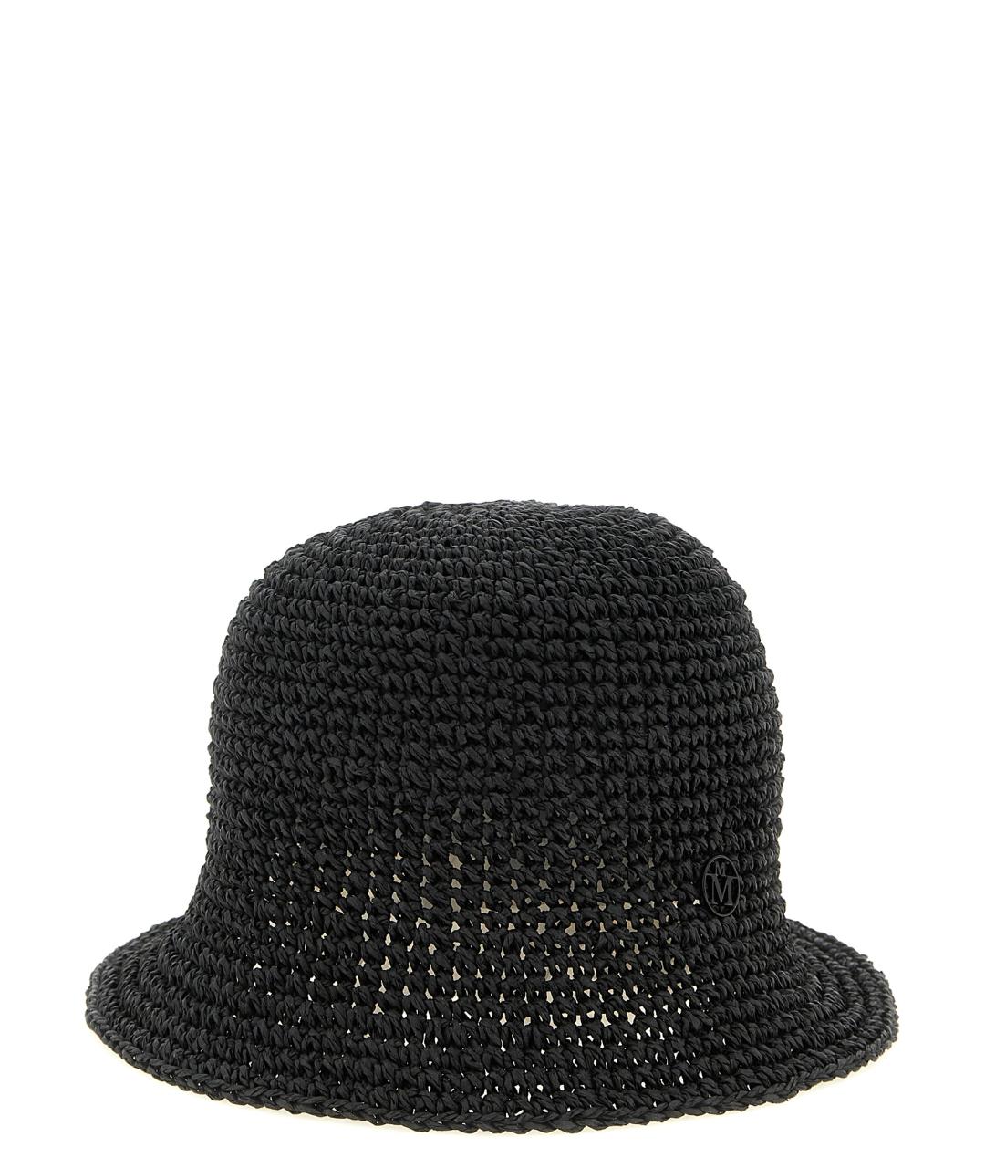 MAISON MICHEL Черная шляпа, фото 1