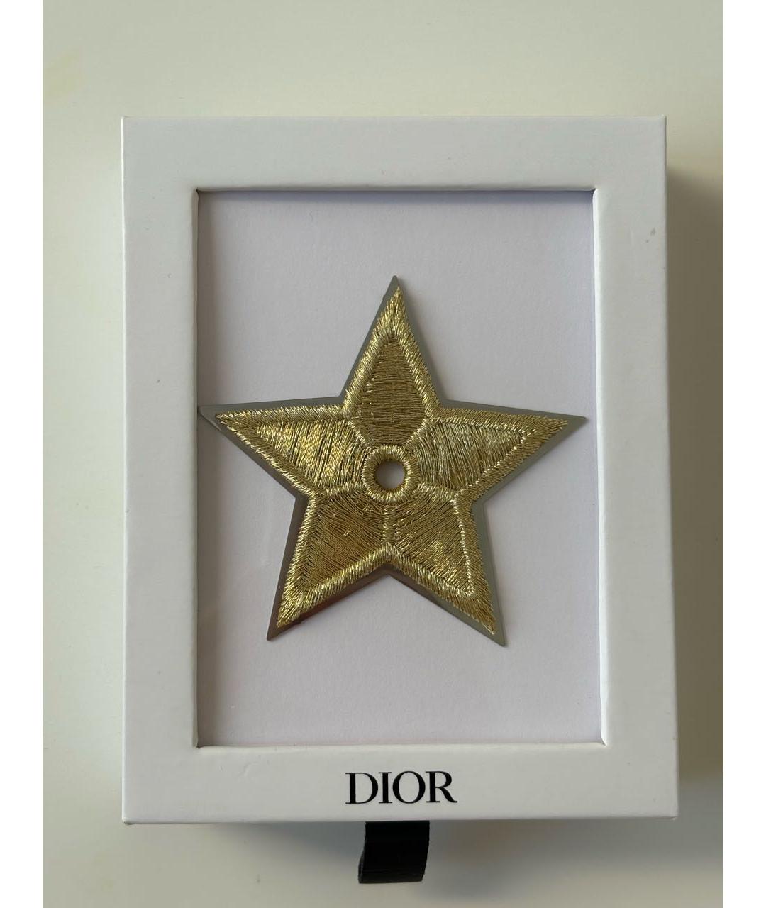 CHRISTIAN DIOR Золотая булавка / брошь, фото 6