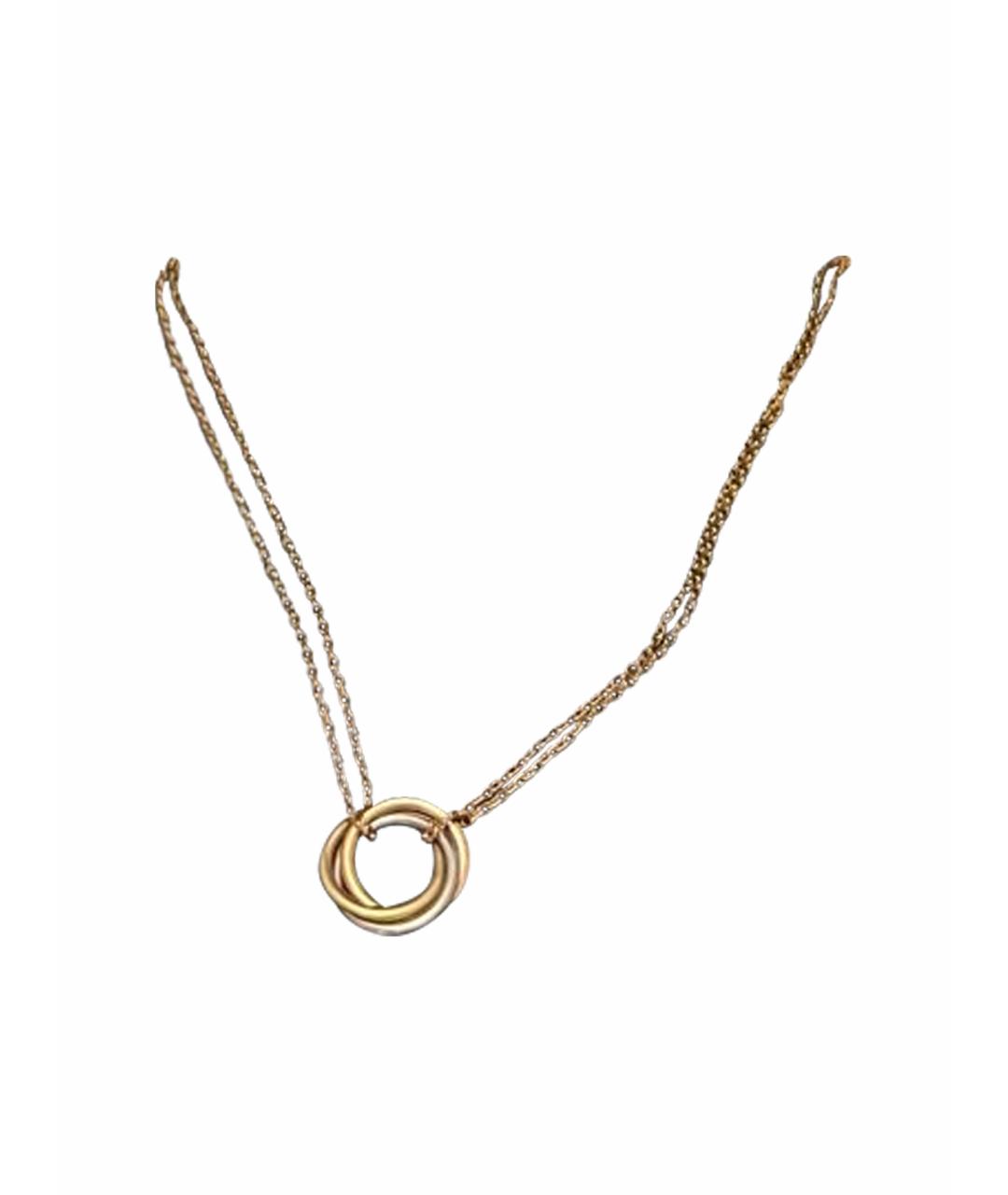 CARTIER Золотое колье из белого золота, фото 1