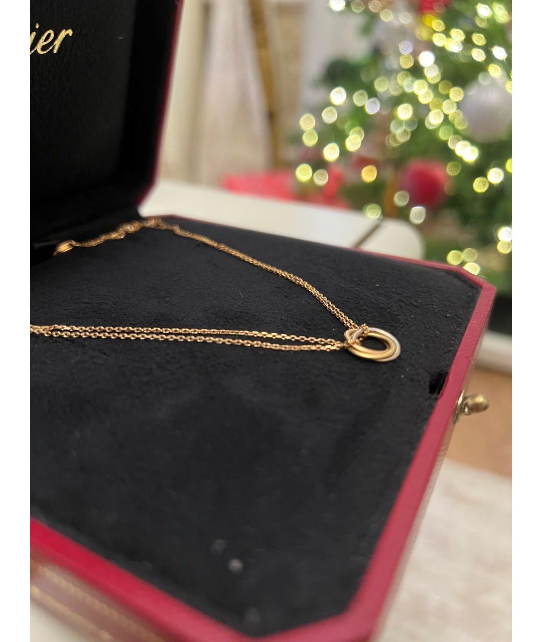 CARTIER Золотое колье из белого золота, фото 2