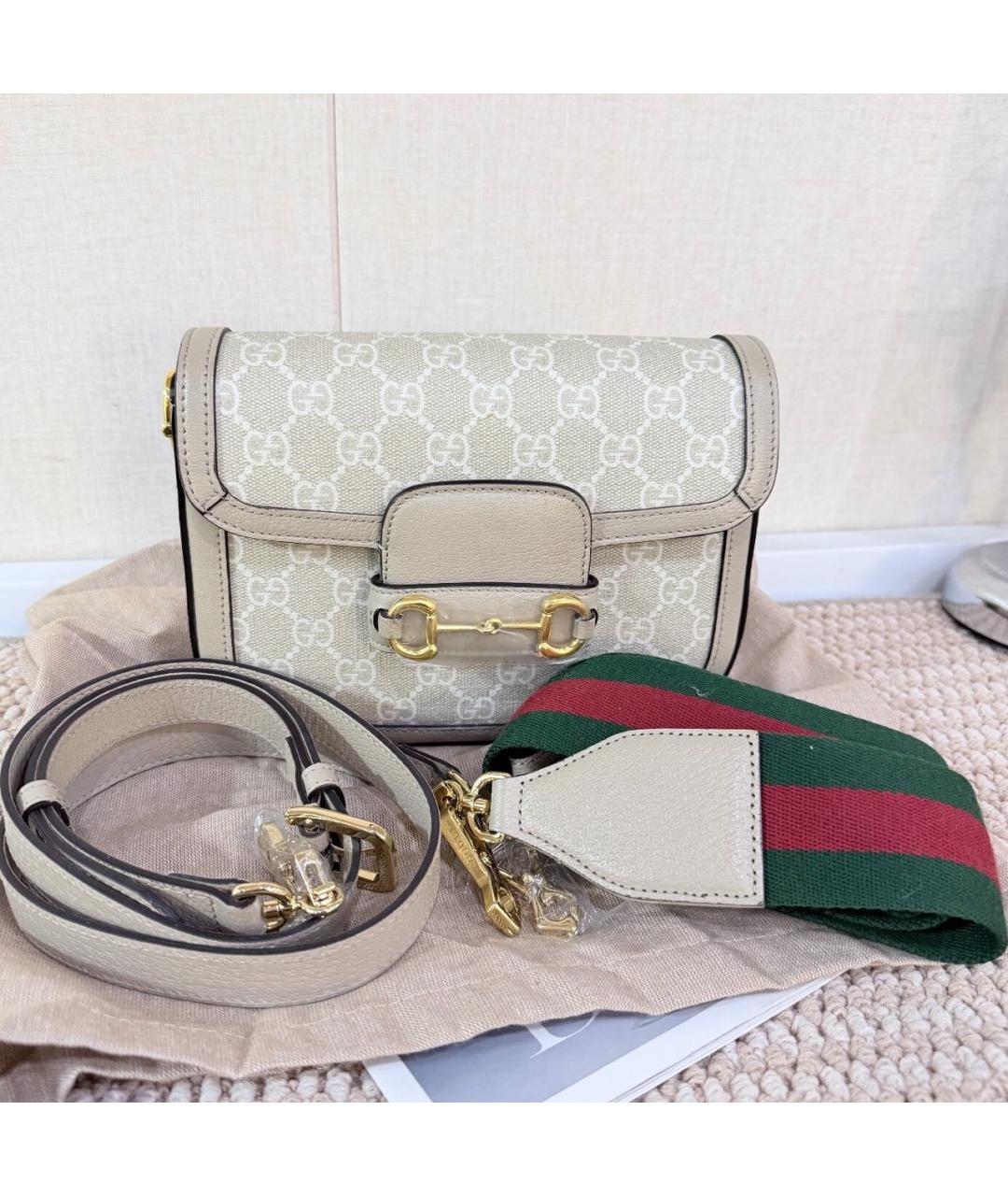 GUCCI Бежевая сумка через плечо, фото 6