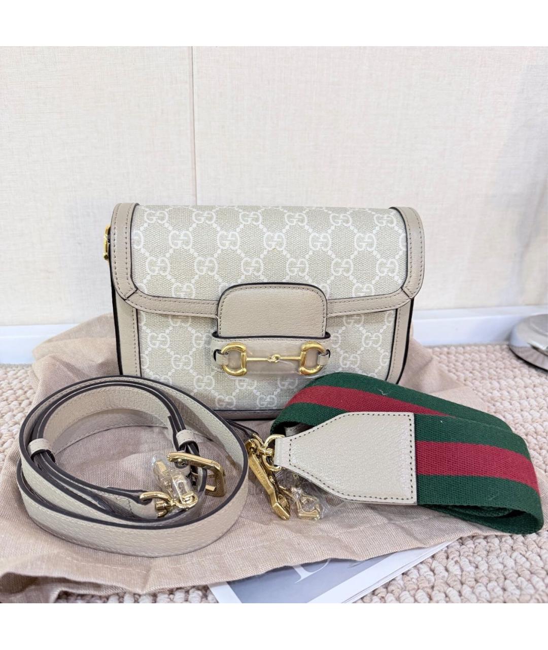 GUCCI Бежевая сумка через плечо, фото 2