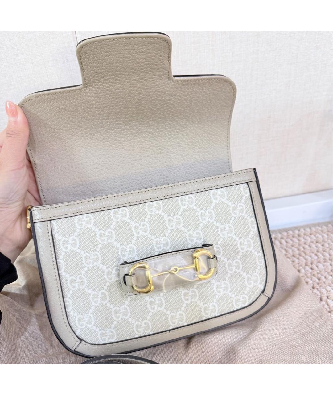 GUCCI Бежевая сумка через плечо, фото 4