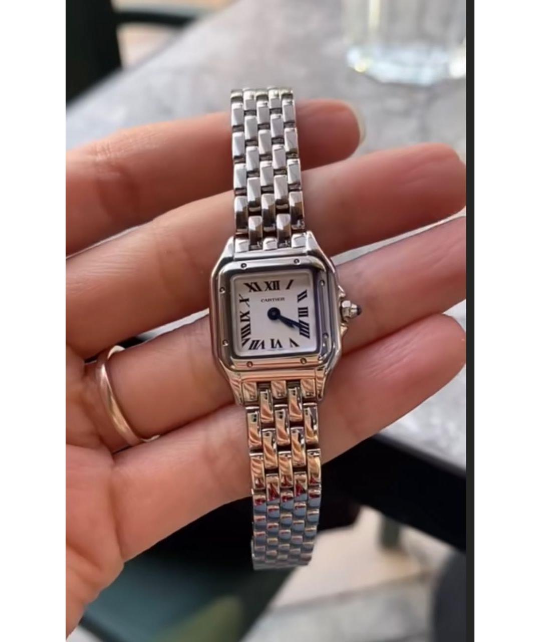 CARTIER Серебряные часы, фото 5