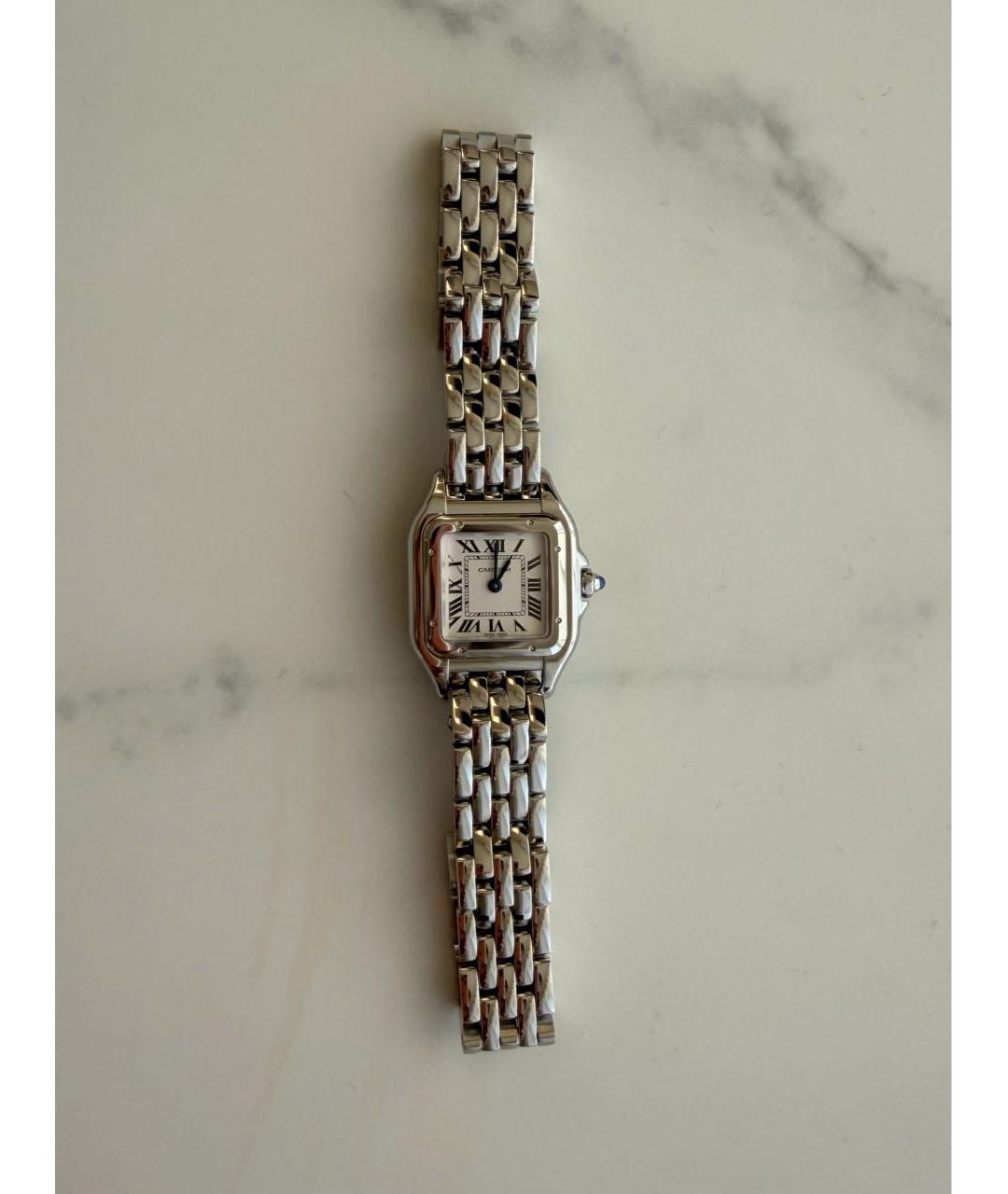 CARTIER Серебряные часы, фото 7