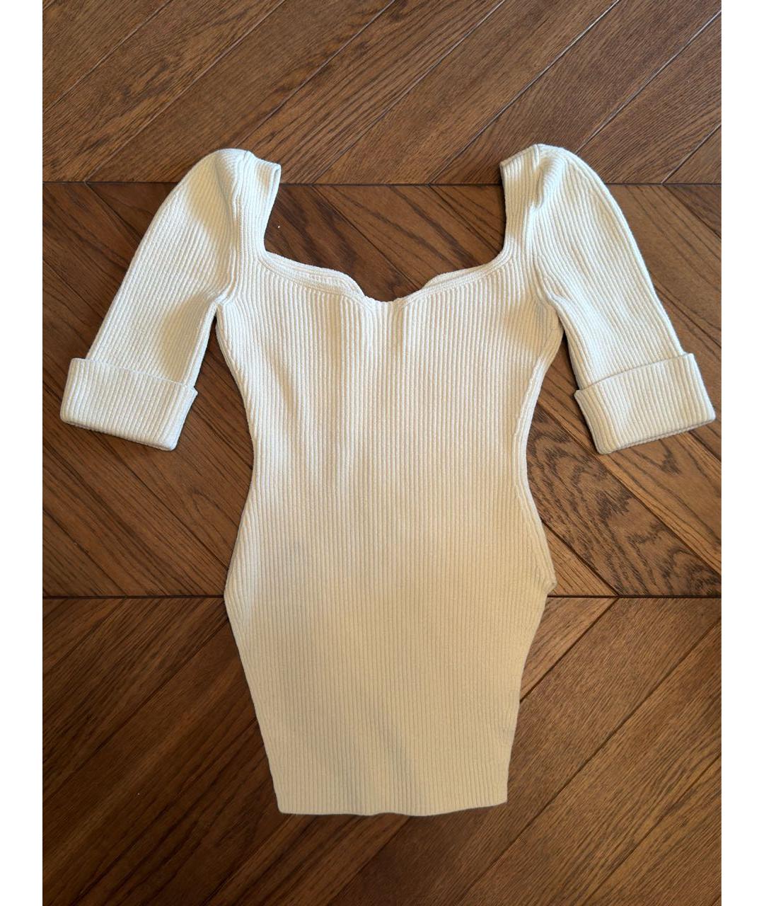 KHAITE Белый вискозный джемпер / свитер, фото 2