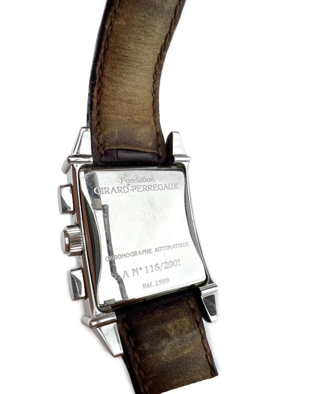 GIRARD PERREGAUX Серебряные стальные часы, фото 2