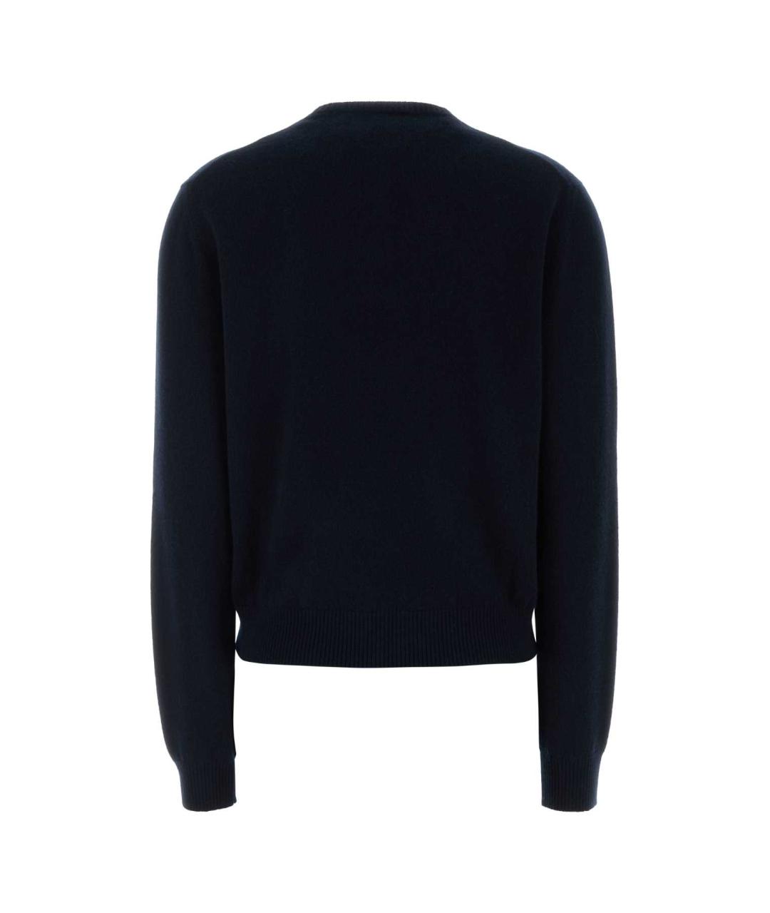 MIU MIU Темно-синий кашемировый джемпер / свитер, фото 2