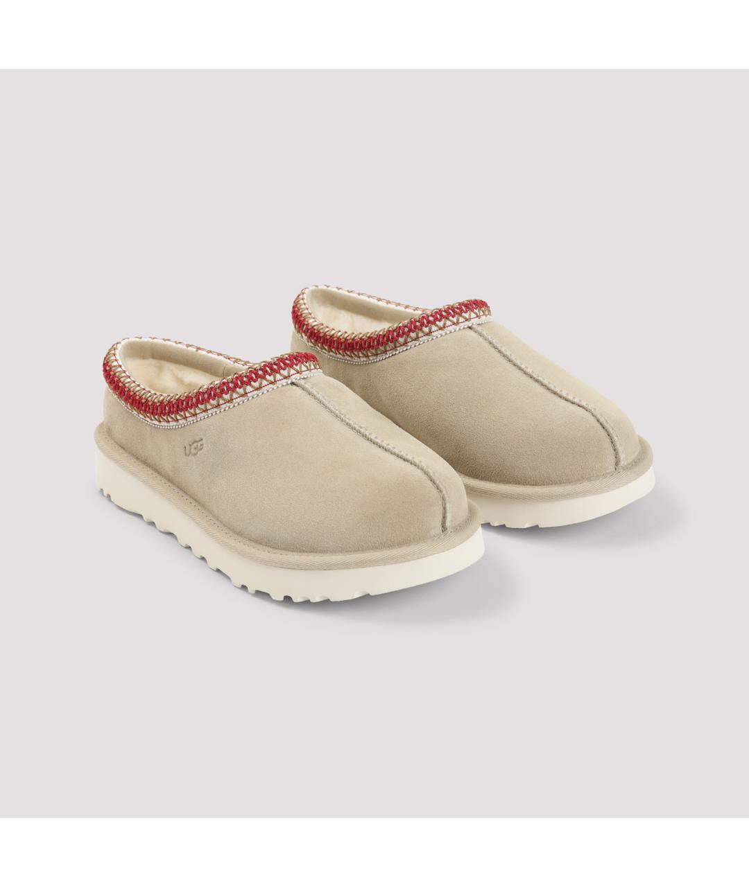 UGG AUSTRALIA Бежевые замшевые мюли, фото 3