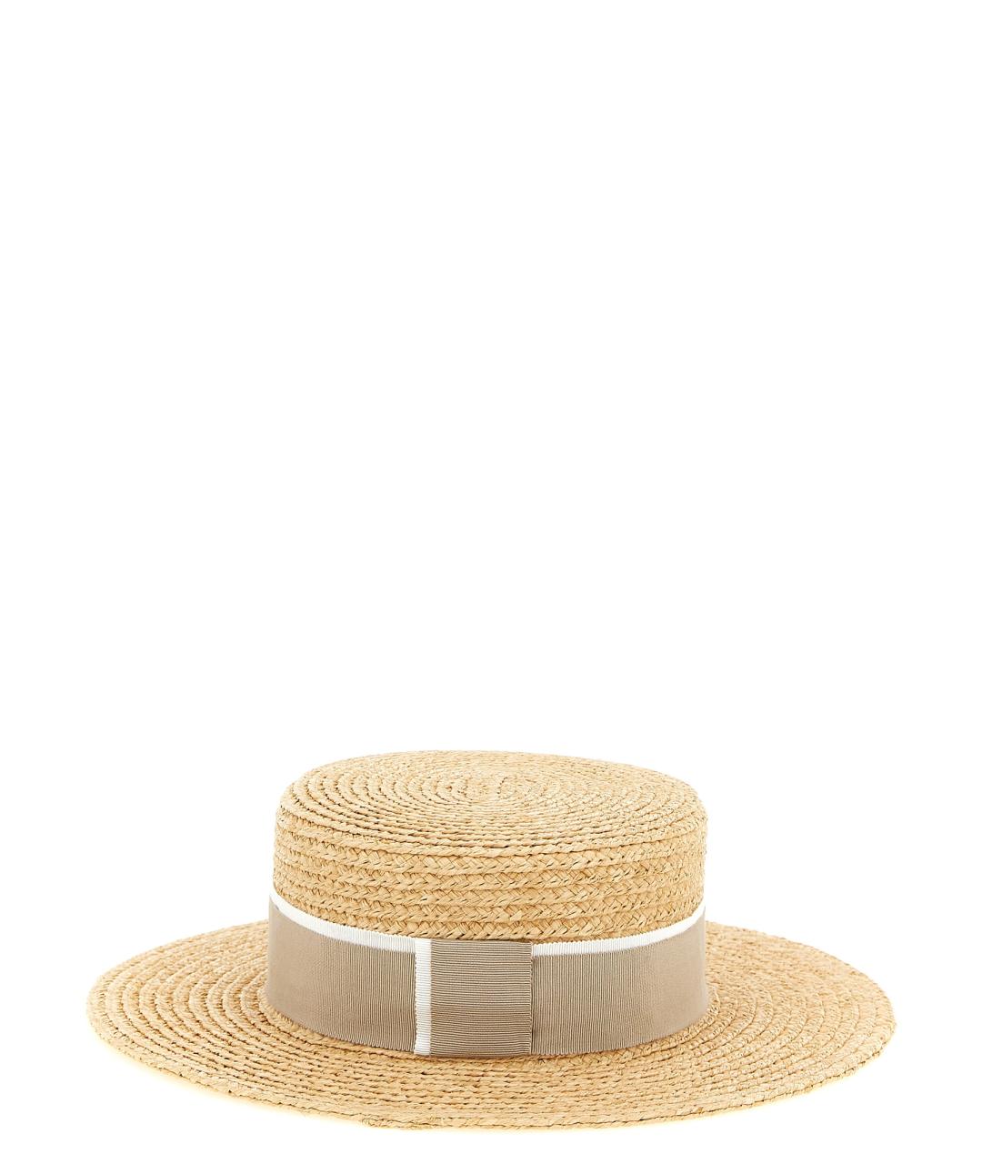 MAISON MICHEL Бежевая шляпа, фото 2
