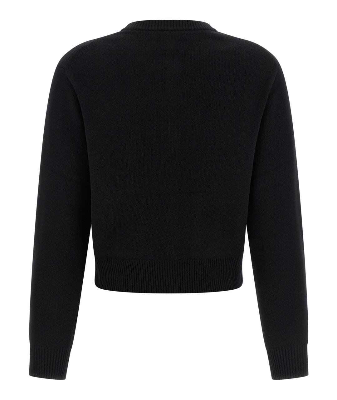 CHLOE Черный шерстяной кардиган, фото 2