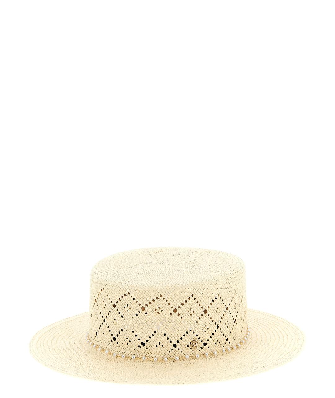 MAISON MICHEL Бежевая панама, фото 2