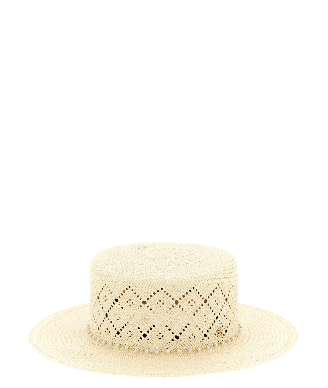 MAISON MICHEL Бежевая панама, фото 1