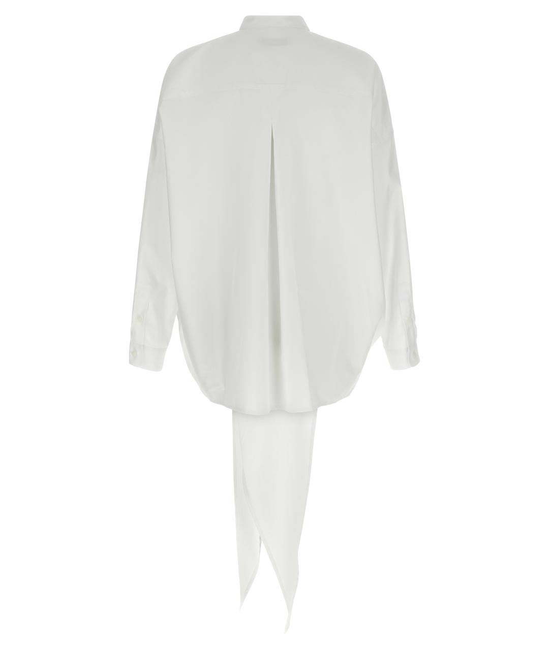 DARKPARK Белая хлопковая блузы, фото 2