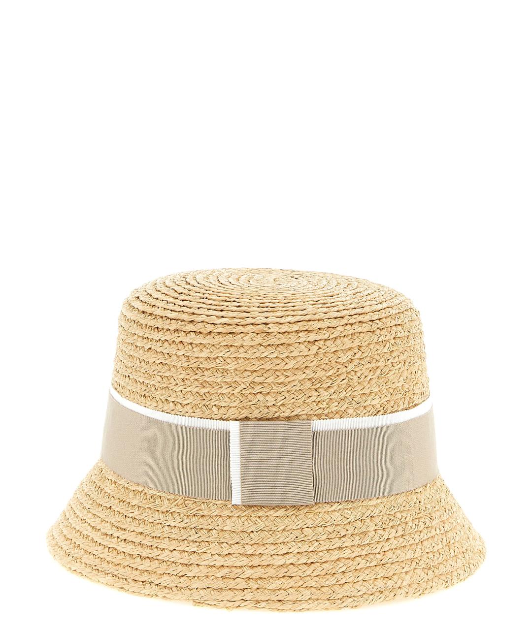 MAISON MICHEL Бежевая шляпа, фото 3